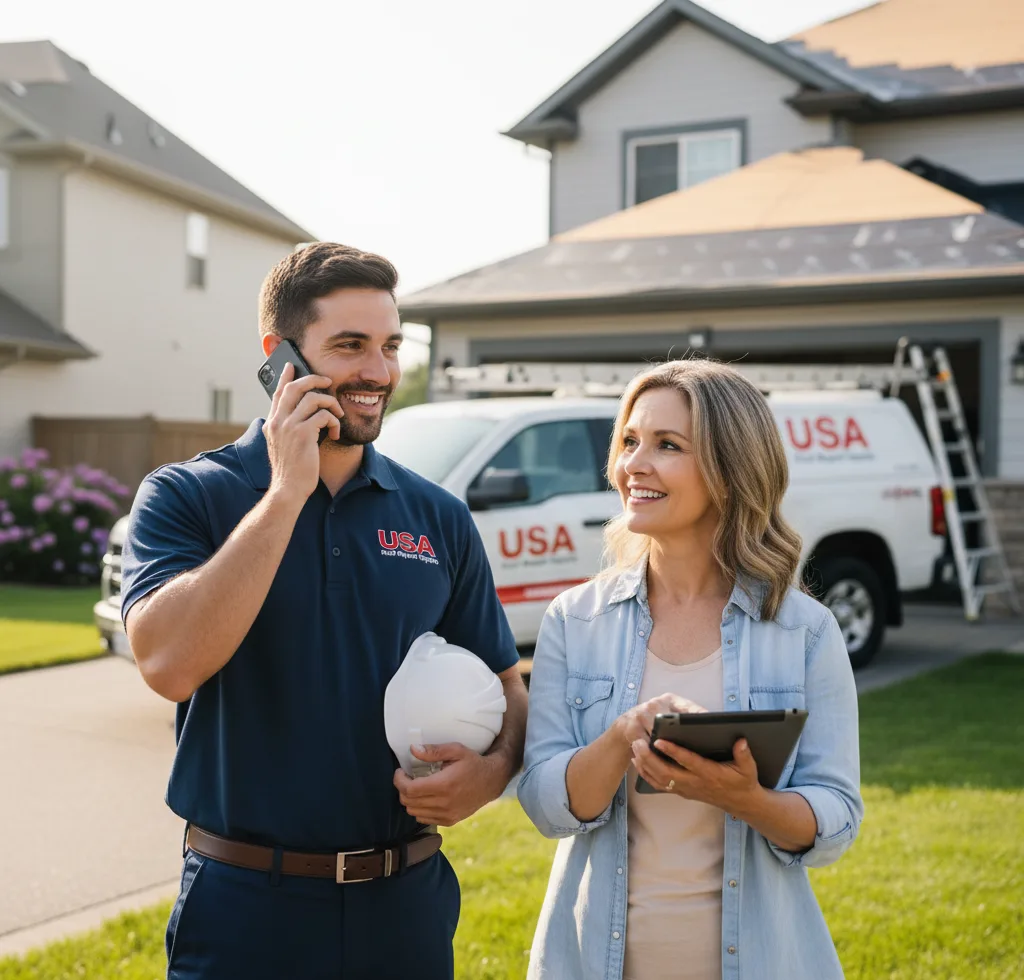 USA Roof Repair Experts customer support in Drummond Island